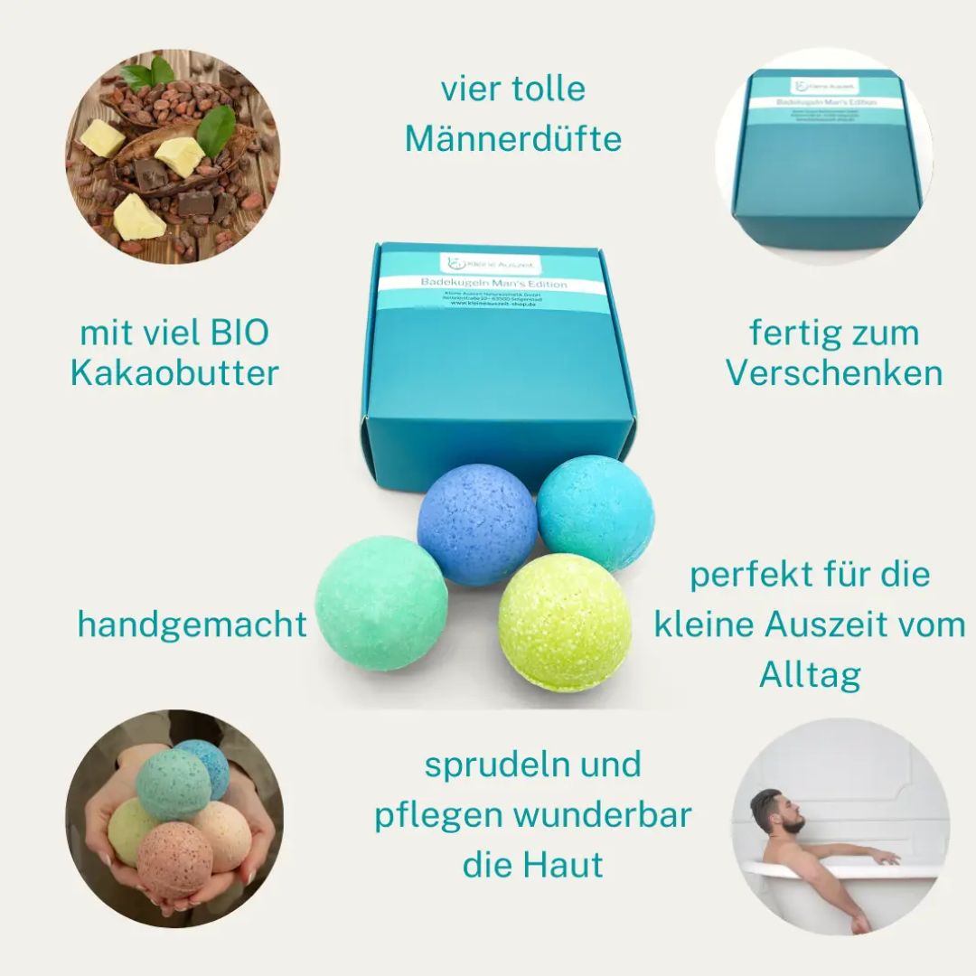 Badekugeln "Man´s Edition"