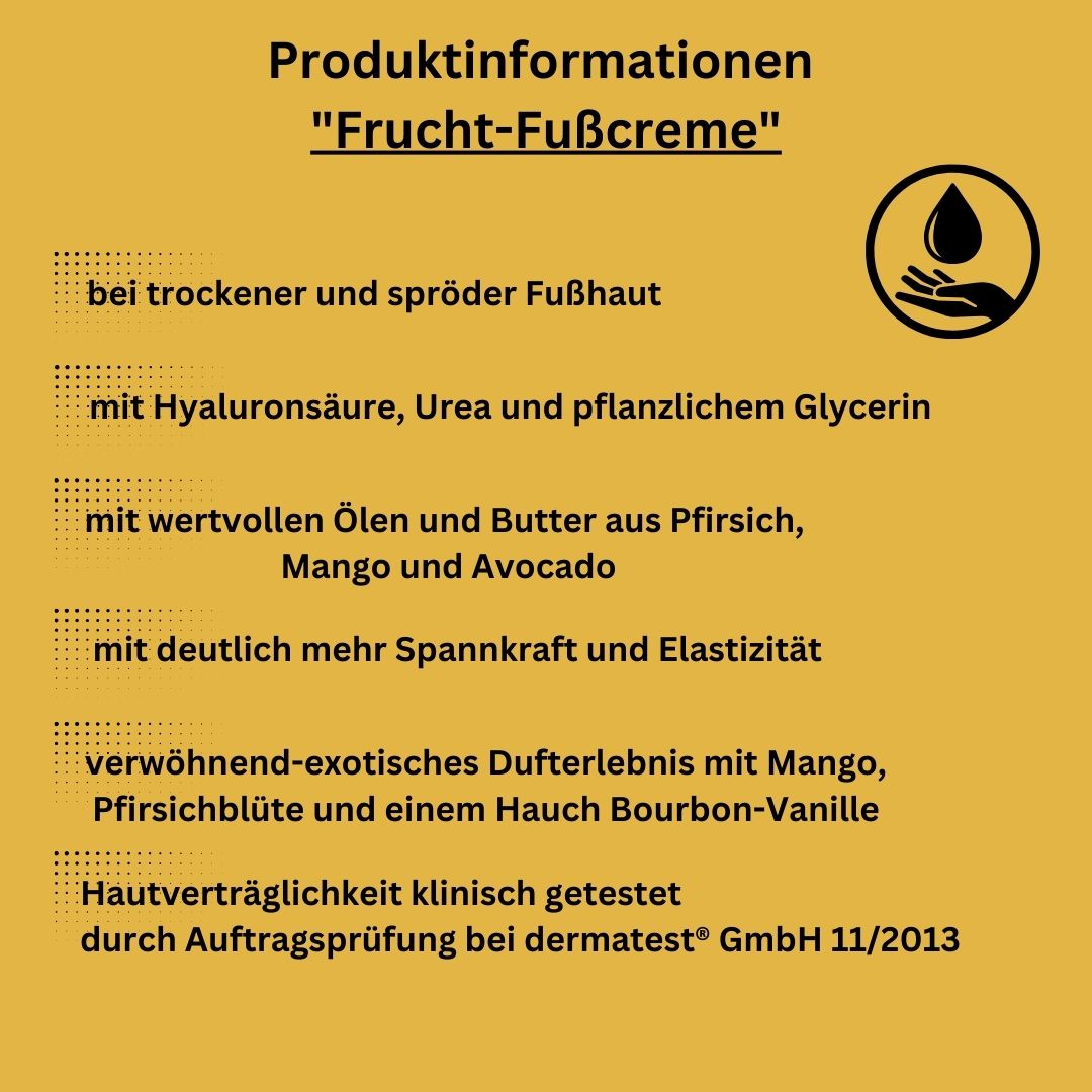 Pedibaehr Frucht - Fußcreme Serie