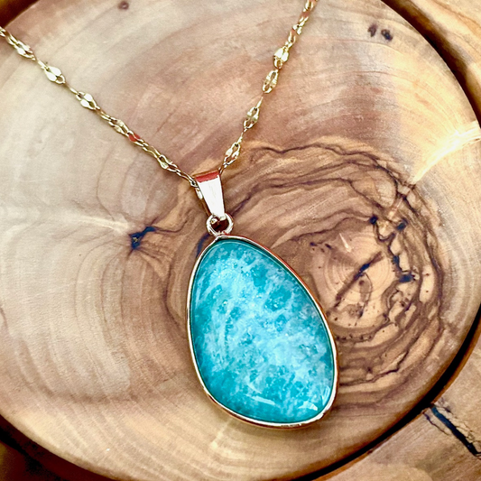 Halskette "Aqua"