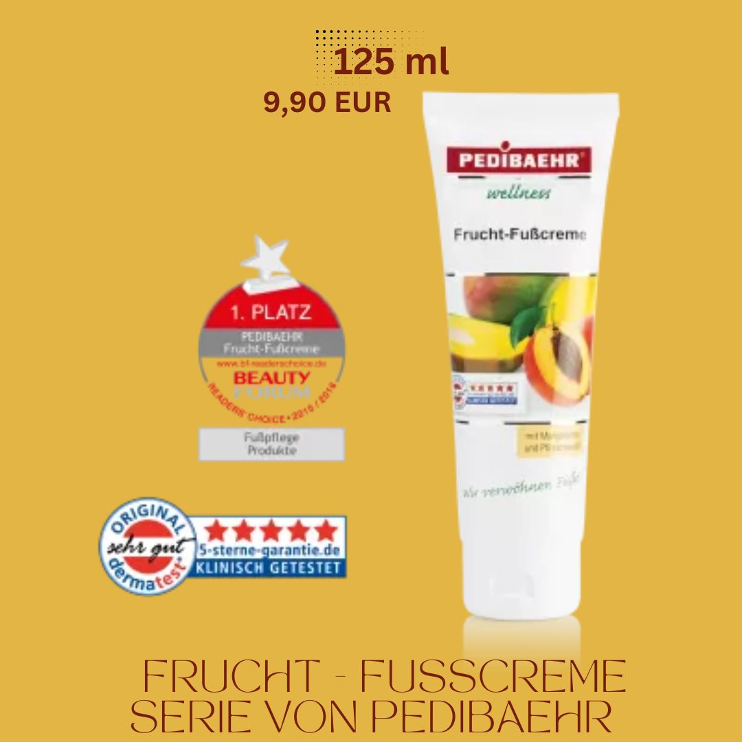 Pedibaehr Frucht - Fußcreme Serie
