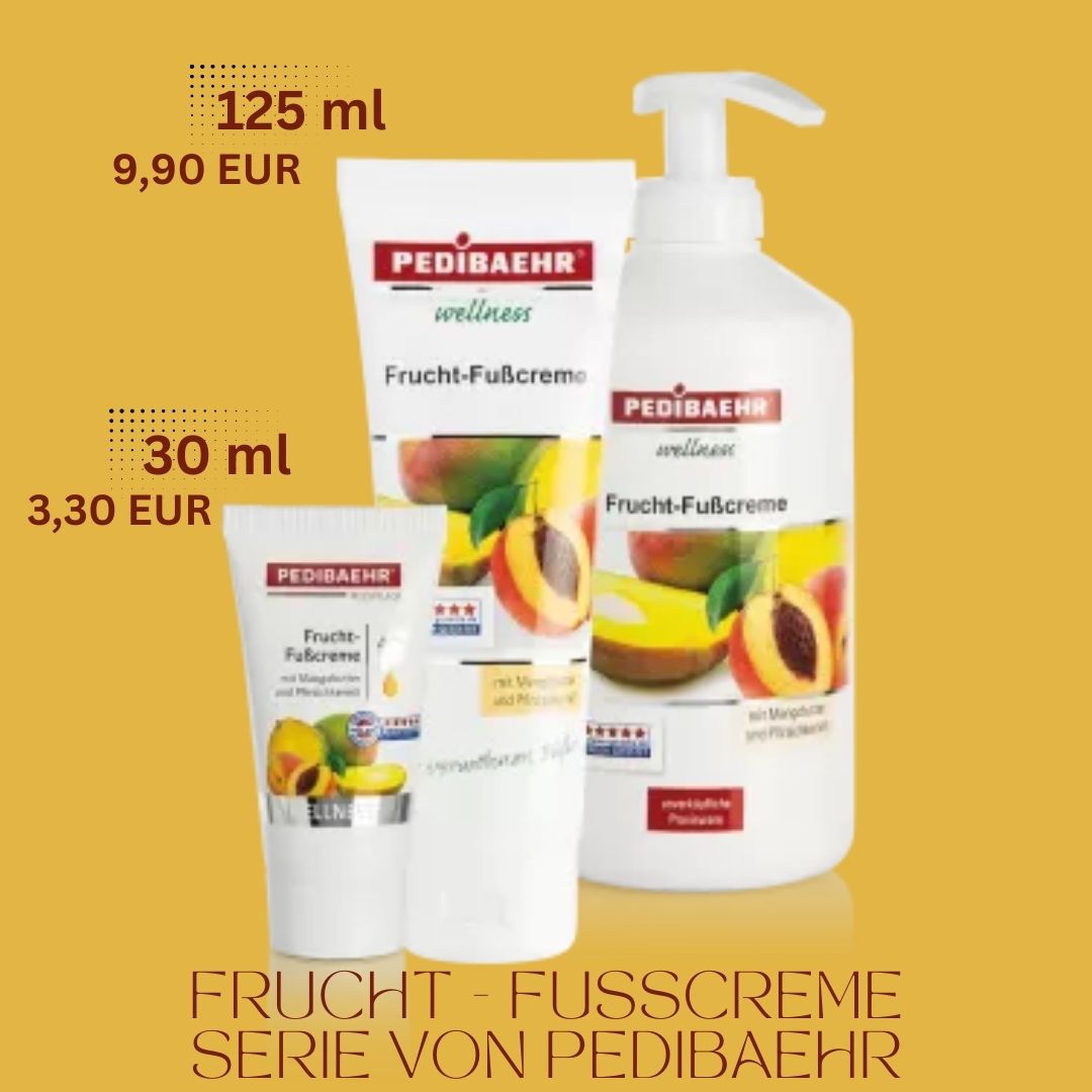 Pedibaehr Frucht - Fußcreme Serie