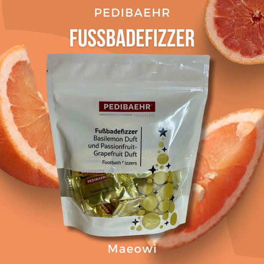 Fußbadefizzer - von Pedibaehr