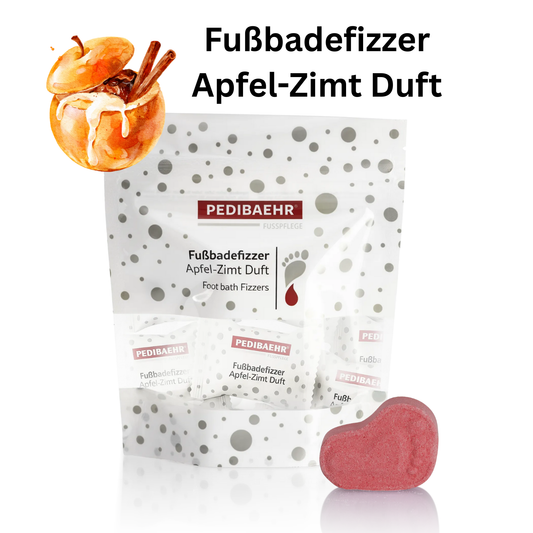 Fußbadefizzer "Apfel-Zimt Duft"