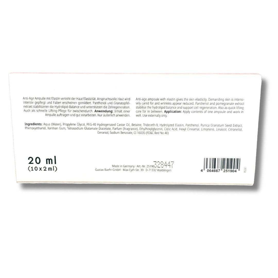 Ampulle "Elastin" von Baehr Concept
