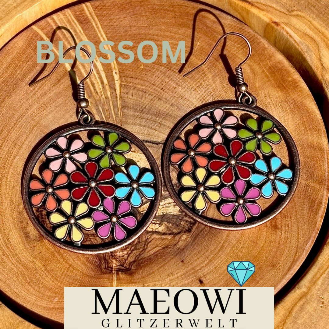Schmuckserie "BLOSSOM", Ohrringe