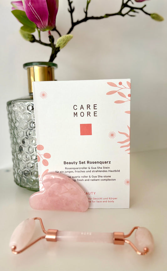 Care More Beauty Set „Rosenquarz“