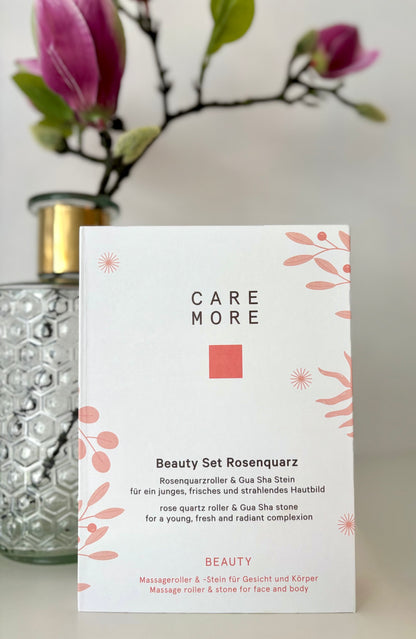 Care More Beauty Set „Rosenquarz“