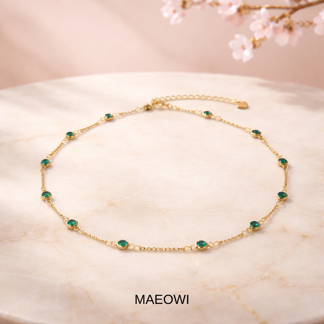 Halskette „Jade“