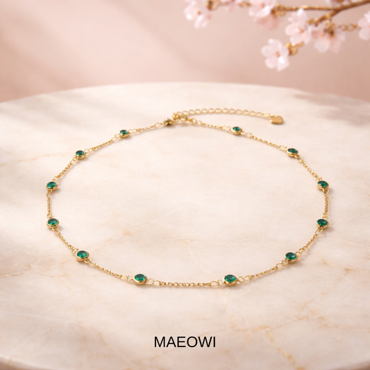 Halskette „Jade“