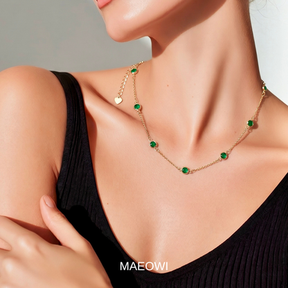 Halskette „Jade“